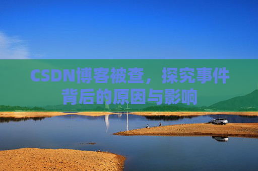 CSDN博客被查，探究事件背后的原因与影响